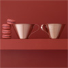 RED & WHITE のアイスコーヒーカップ
