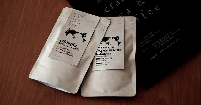 artless craft tea & coffee Artisan Roastery エチオピア『グジ』