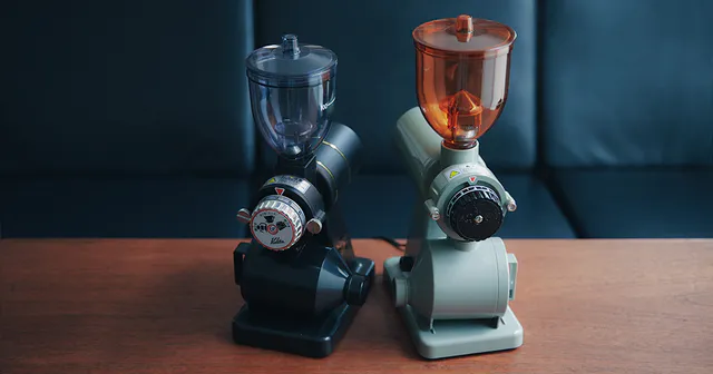 BONMACのコーヒーミル BM-250Nに別注カラーのグレー！ カリタ ナイスカットミルとの比較も。