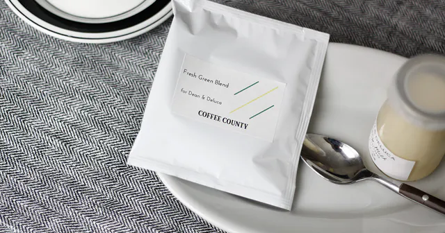 COFFEE COUNTY FRESH GREEN BLEND for DEAN & DELUCA