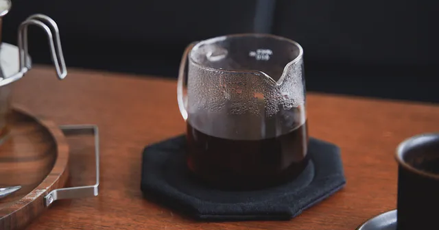 道具として愛せる、おしゃれで使いやすいコーヒーサーバー。