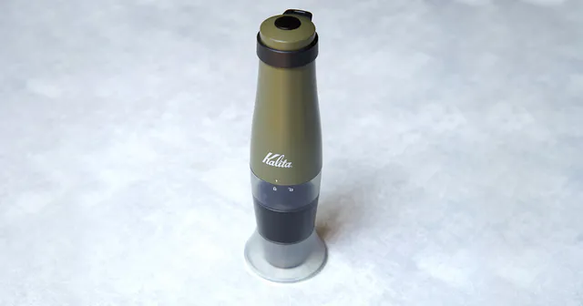 手挽きのような電動コーヒーミル、 【Kalita スローG15】 使ってみました。