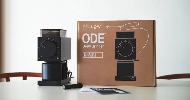 Fellow Ode Brew Grinder Gen2、日本発売！ デザインも性能も最高。