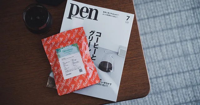 PostCoffeeのサマーブレンドは、 キリッとアイスコーヒーにぴったりな深煎り。