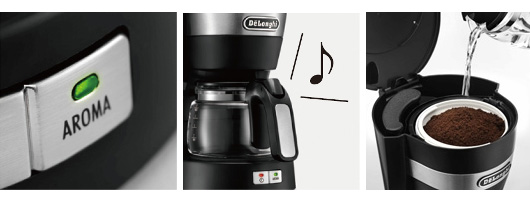 2013年9月16日新発売のDeLonghi（デロンギ）新しいドリップコーヒーメーカー ICM14011J