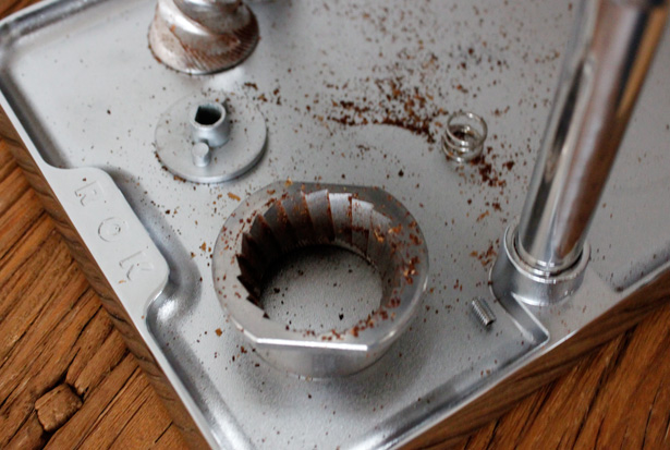 The revolutionary ROK coffee grinder