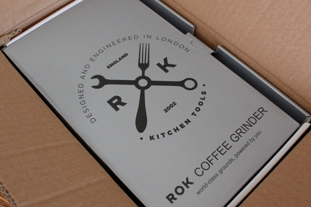 The revolutionary ROK coffee grinder
