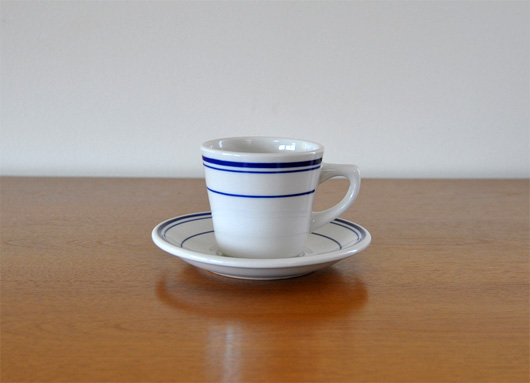 AMERICAN DINER WEAR（アメリカンダイナーウェア）のコーヒーカップ&ソーサー ブルー