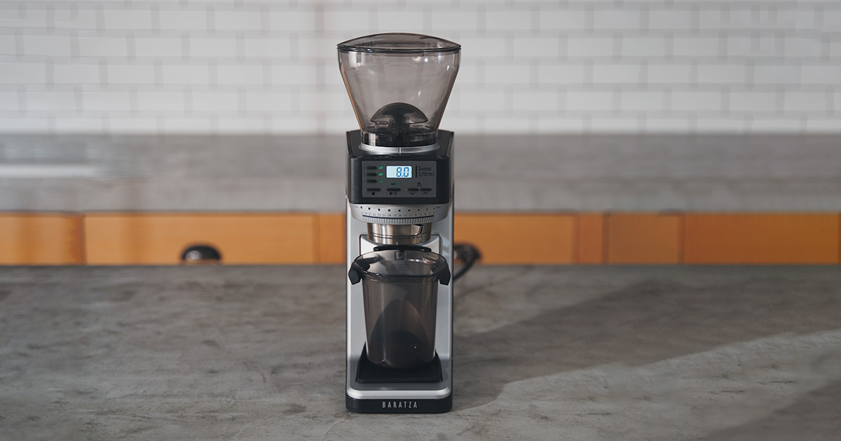 エスプレッソ用グラインダーに『BARATZA Sette270wi』を購入。