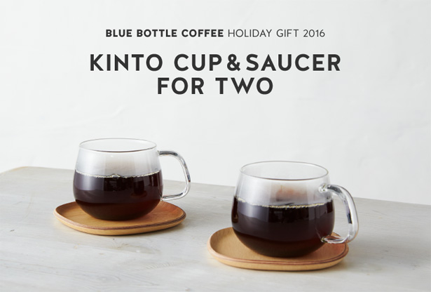 Blue Bottle Coffee（ブルーボトルコーヒー）ホリデーKINTO カップ＆ソーサー ペアセット