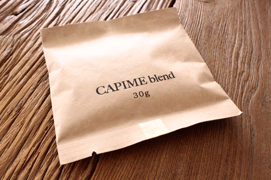 出張喫茶屋さん カピン珈琲の『CAPIME Blend』