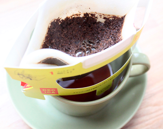 スペシャルティコーヒーの専門店 DE CICA（デシーカ）の1杯コーヒー「ゲイシャ」