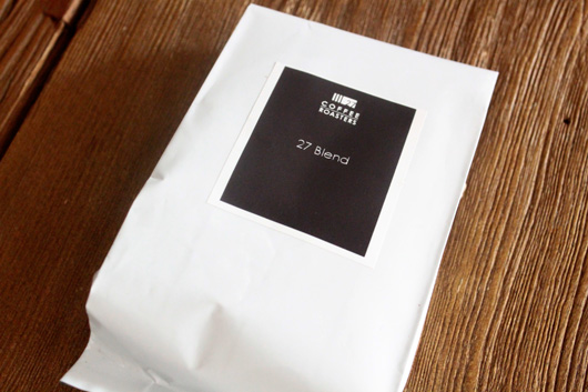 27 Coffee Roasters の「27ブレンド」