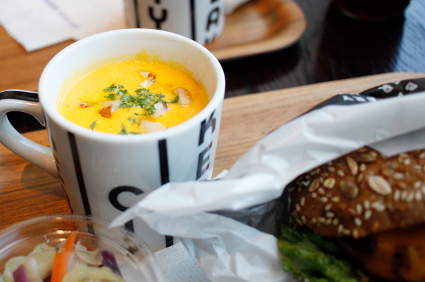 THE CITY BAKERY BAR & BURGER RUBIN（福岡）スープ