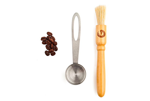 COFFEE GATOR コーヒーゲーター Coffee Grinder Brush and Scoop コーヒーグラインダーブラシ & スクープ