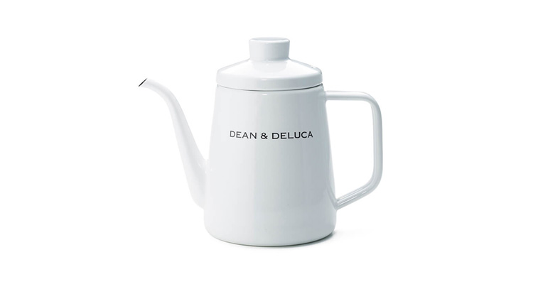 DEAN & DELUCA ホーローケトル ホワイト 1L