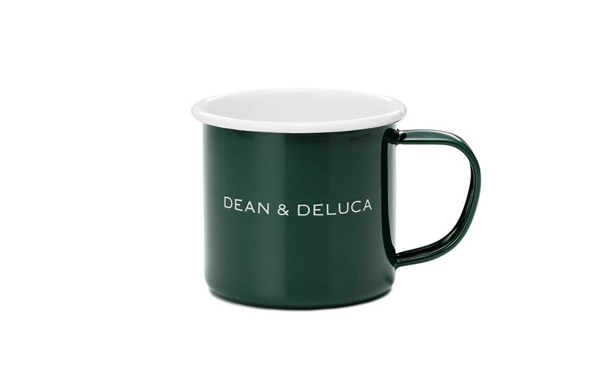DEAN & DELUCA ホーローマグカップ グリーン 180cc