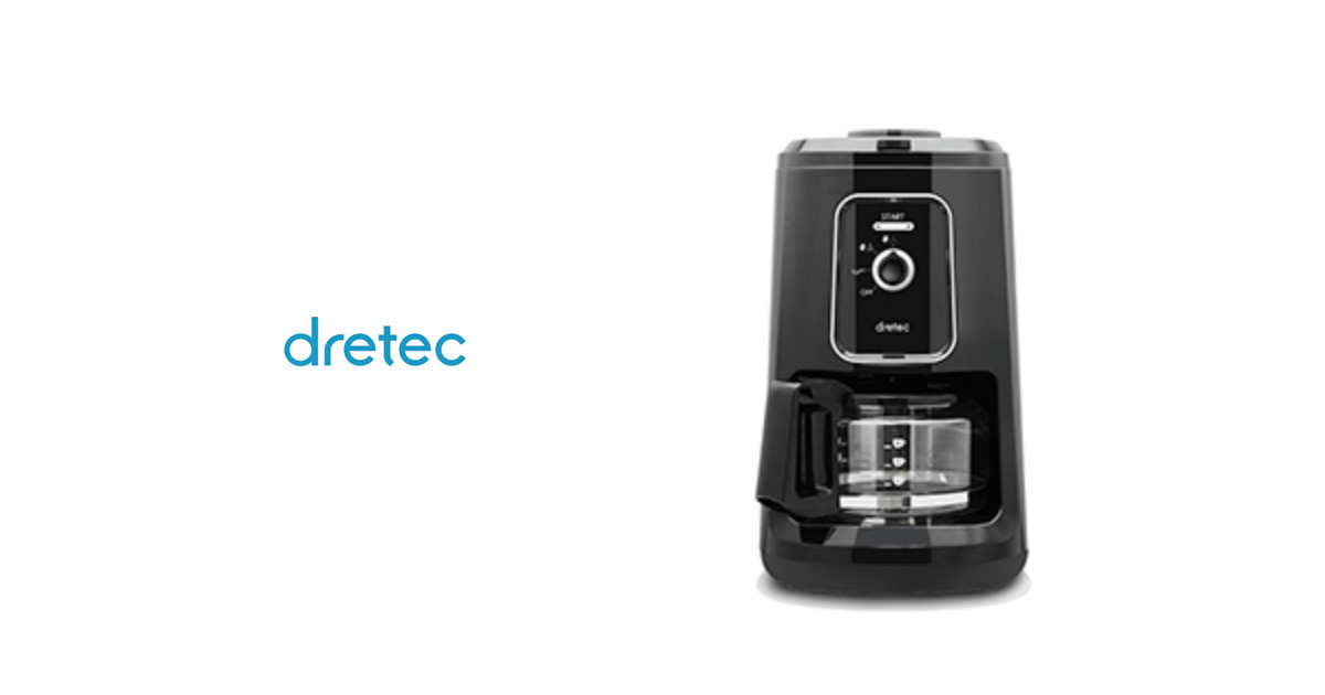 dretex（ドリテック）CM-200 全自動コーヒーメーカー「ブエノカフェ」