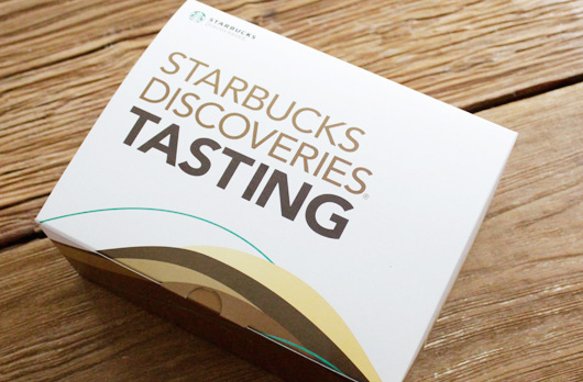 STARBUCKS DISCOVERIES(R) TASTING