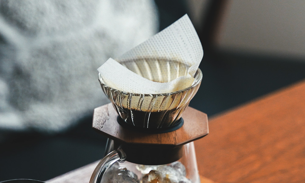 円錐のコーヒードリッパー