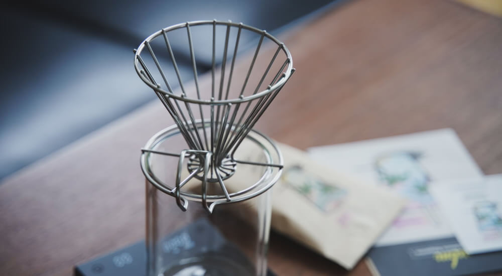 ステンレスのドリッパー