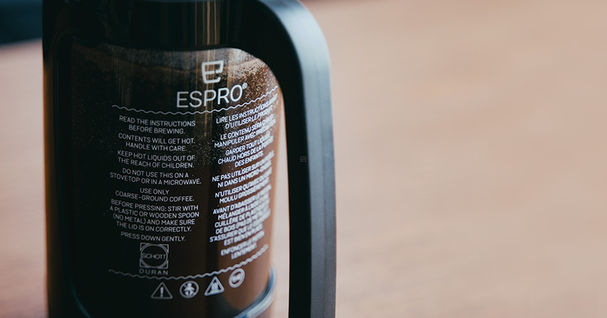 微粉を感じない！？   ESPRO（エスプロ）のコーヒーフレンチプレスを使う。