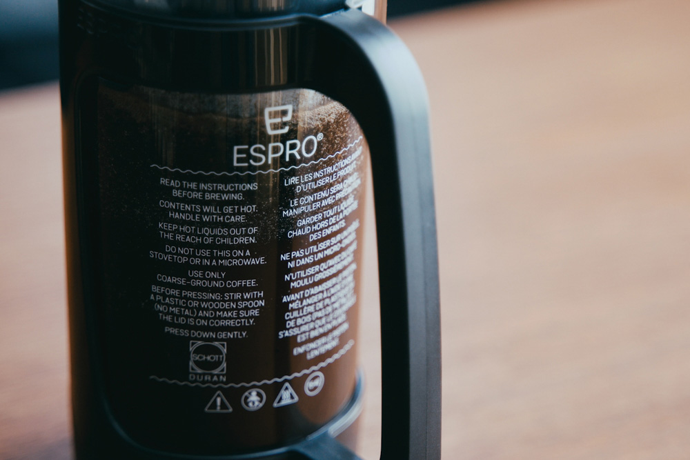 ESPRO Coffee French Press P3（エスプロ コーヒーフレンチプレス）