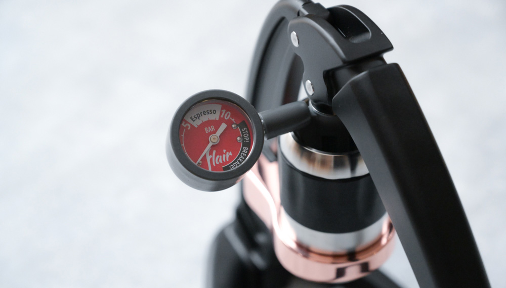 Flair Espresso Maker/フレアエスプレッソメーカー 圧力ゲージの耐久性を向上させるシリコン保護ラップ