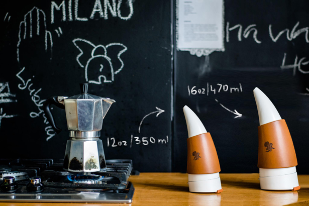 ヤギのツノの形をしたコーヒータンブラー GOAT STORY GOAT MUG