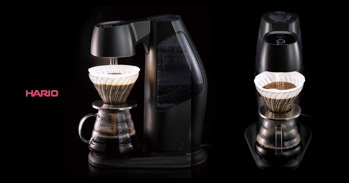 HARIO（ハリオ）から、新しいコーヒーメーカー  『V60オートプアオーバー SMARTQ サマンサ』登場。