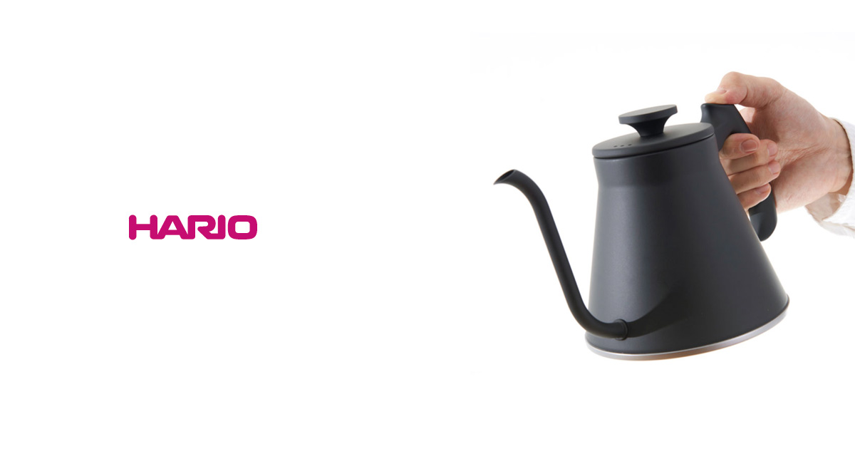 HARIO（ハリオ）から、 新しいケトル『V60ドリップケトル・フィット 