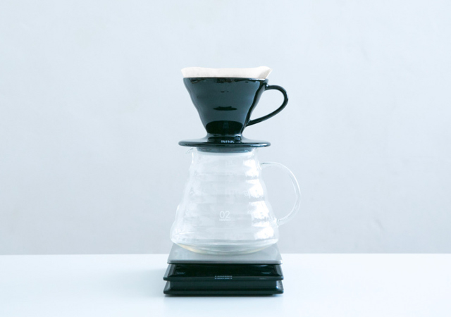 ハリオ V60透過ドリッパー× ONIBUS COFFEE ブラック