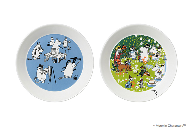 ARABIA Moomin コレクターズプレート ペインティング&ジュビリー