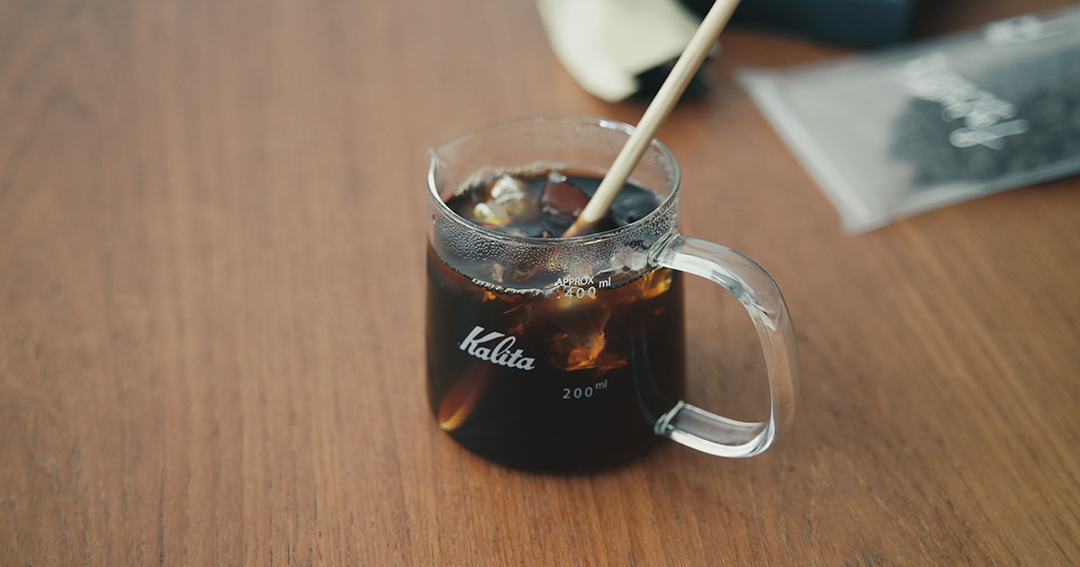 【レビュー】カリタのコーヒーサーバー Jug400 、  絶妙な使い心地がすごく気に入ってる。