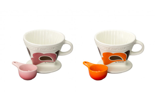 Le Creuset（ル・クルーゼ） ピーコックパレット コーヒー・ドリッパー＆スプーン