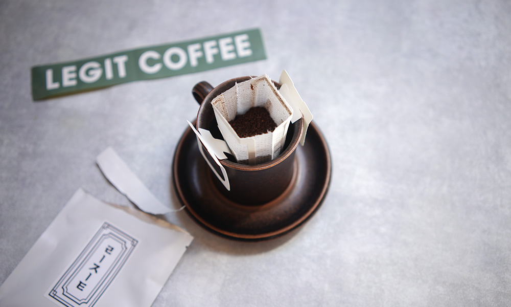 【韓国・釜山】LEGIT COFFEE ドリップバッグコーヒー