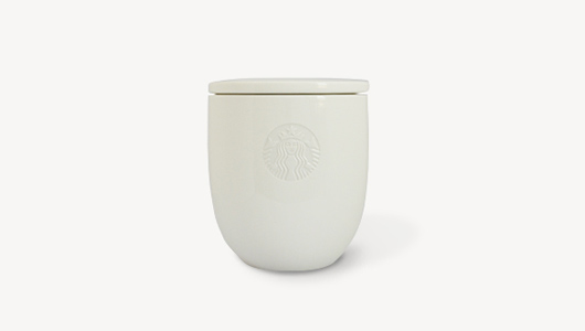 スターバックスコーヒーのエンボスロゴキャニスター
