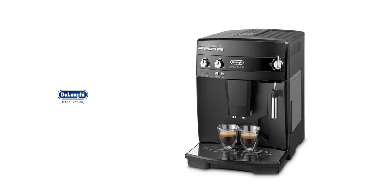 DeLonghi（デロンギ）の マグニフィカ に 新色『ブラック』が登場！いいですね。