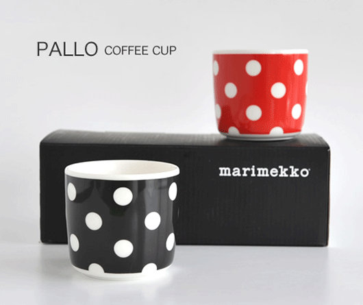 marimekko（マリメッコ）PALLO（パッロ）シリーズのスモールラテマグ。