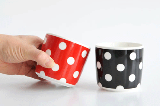 marimekko（マリメッコ）PALLO（パッロ）シリーズのスモールラテマグ。