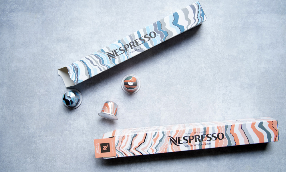 【Nespresso】数量限定ノルディック・ブラックとクラウドベリー・フレーバー