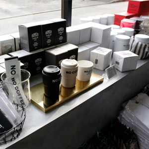 グッズも可愛い福岡随一のおしゃれカフェ  NO COFFEE