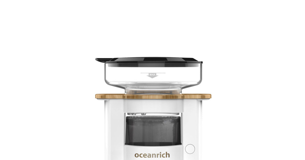 oceanrich、自動ドリップ・コーヒーメーカーに  新色ホワイトが追加。