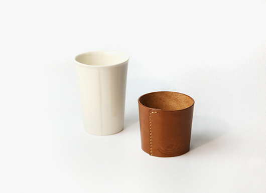 【ONE KILN × RHYTHM】  Leather Cup レザーカップ