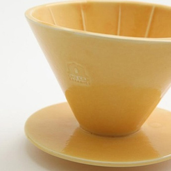 ONE KILN CERAMICS コーヒードリッパー 黄色