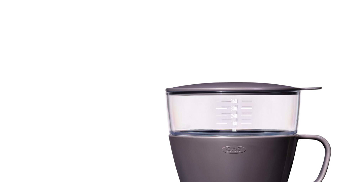 OXO（オクソー） オートドリップコーヒーメーカー チャコール