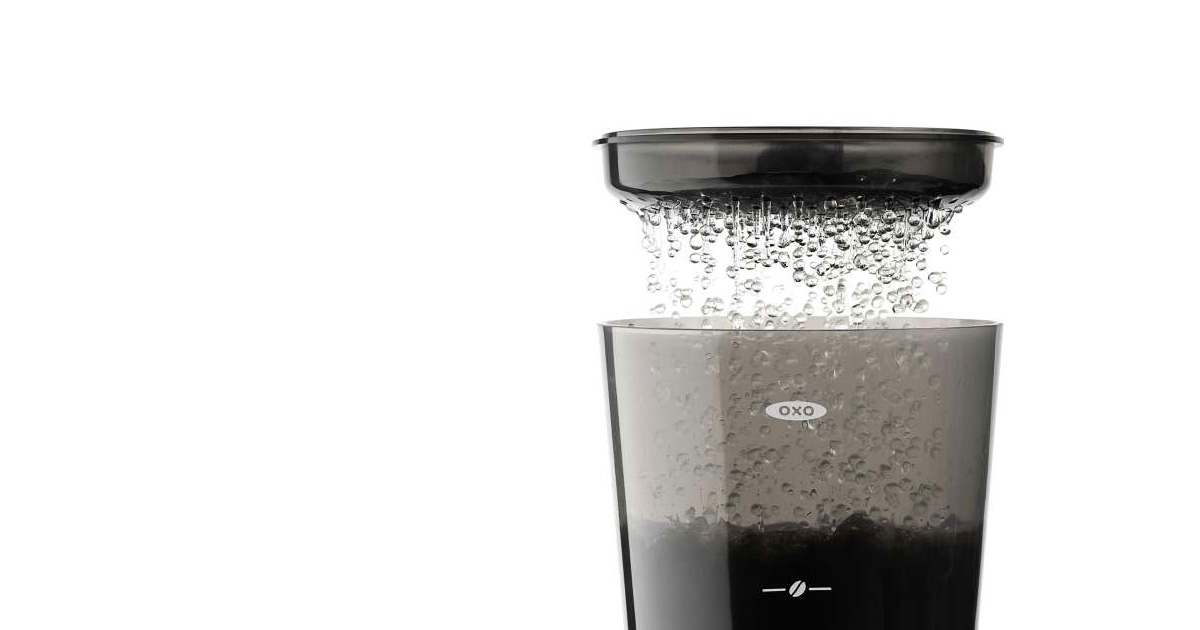 OXO（オクソー）から新発売！  コールドブリュー濃縮コーヒーメーカーは浸漬式のいいとこ取り。