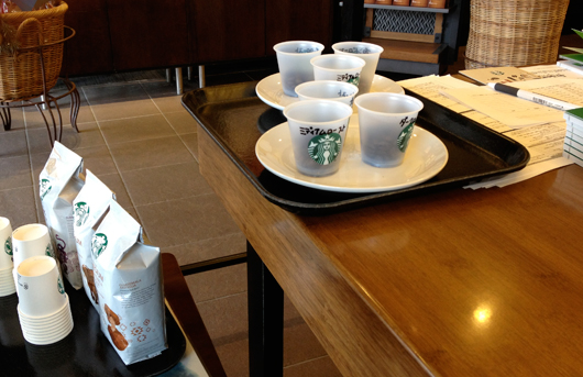 スターバックスコーヒーのコーヒーセミナー「期間限定 おいしいいれ方 クリスマス編」
