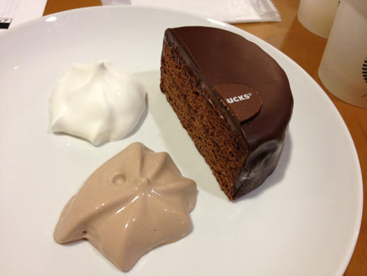 スターバックスコーヒーの期間限定コーヒーセミナー「フードペアリング Coffee Meets Chocolate編」ザッハトルテ