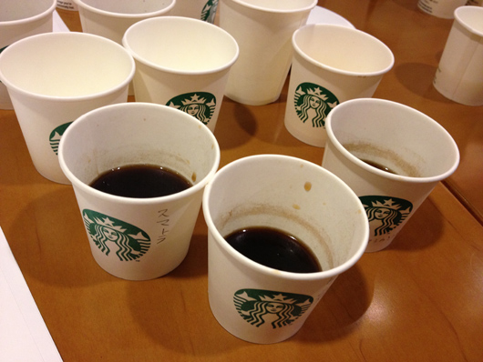 スターバックスコーヒーの期間限定コーヒーセミナー「フードペアリング Coffee Meets Chocolate編」 コーヒー